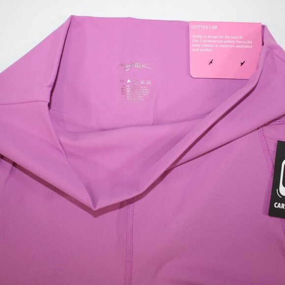 NWT Gottex Ultra Violet Pink Ankle Length Legging M Women Buttery Soft Pocket - Picture 3 of 6